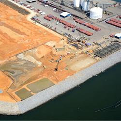 Dupont Ilmenite Storage Facility